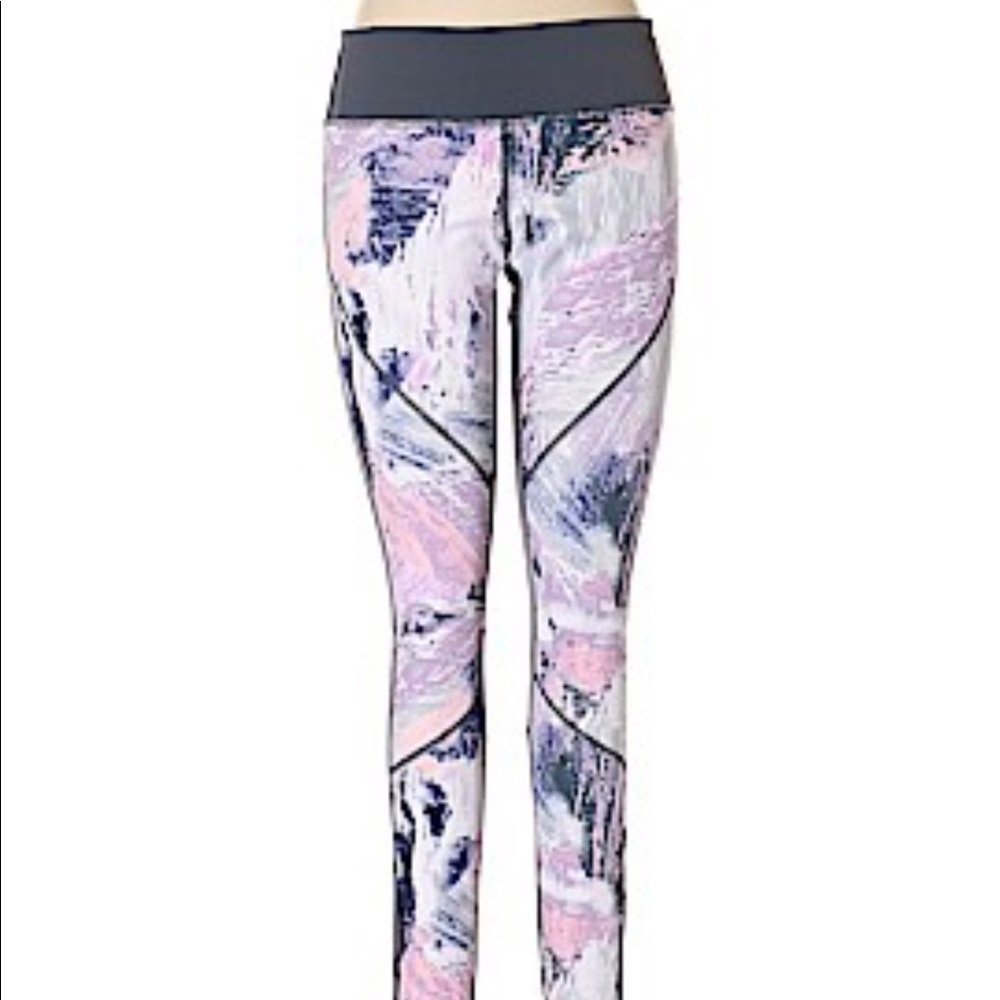 ZELLA - grey and pink leggings - Size XS